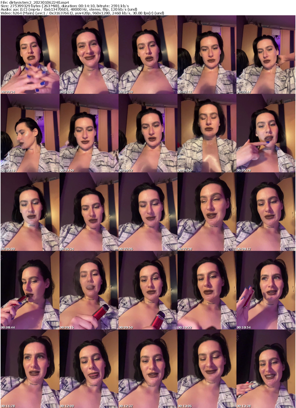 Preview thumb from dirtysisters2 on 2023-01-06 @ bongacams