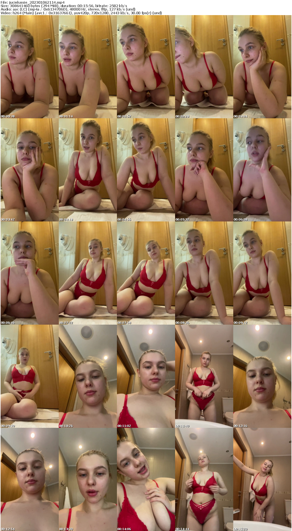 Preview thumb from jucielussie on 2023-01-06 @ bongacams