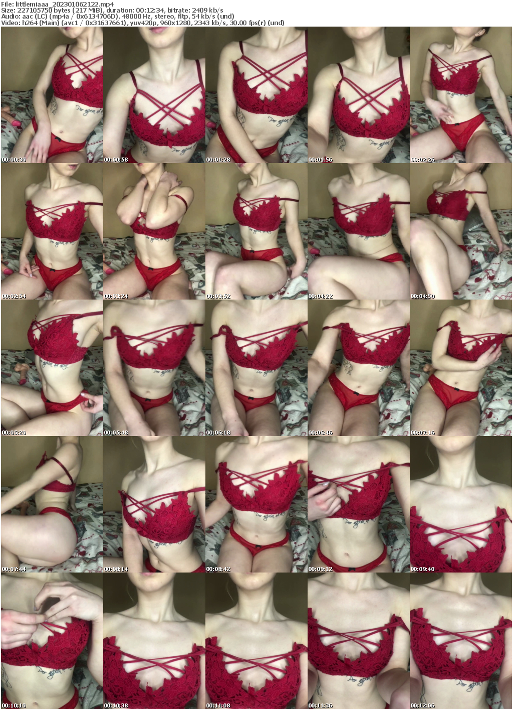 Preview thumb from littlemiaaa on 2023-01-06 @ bongacams