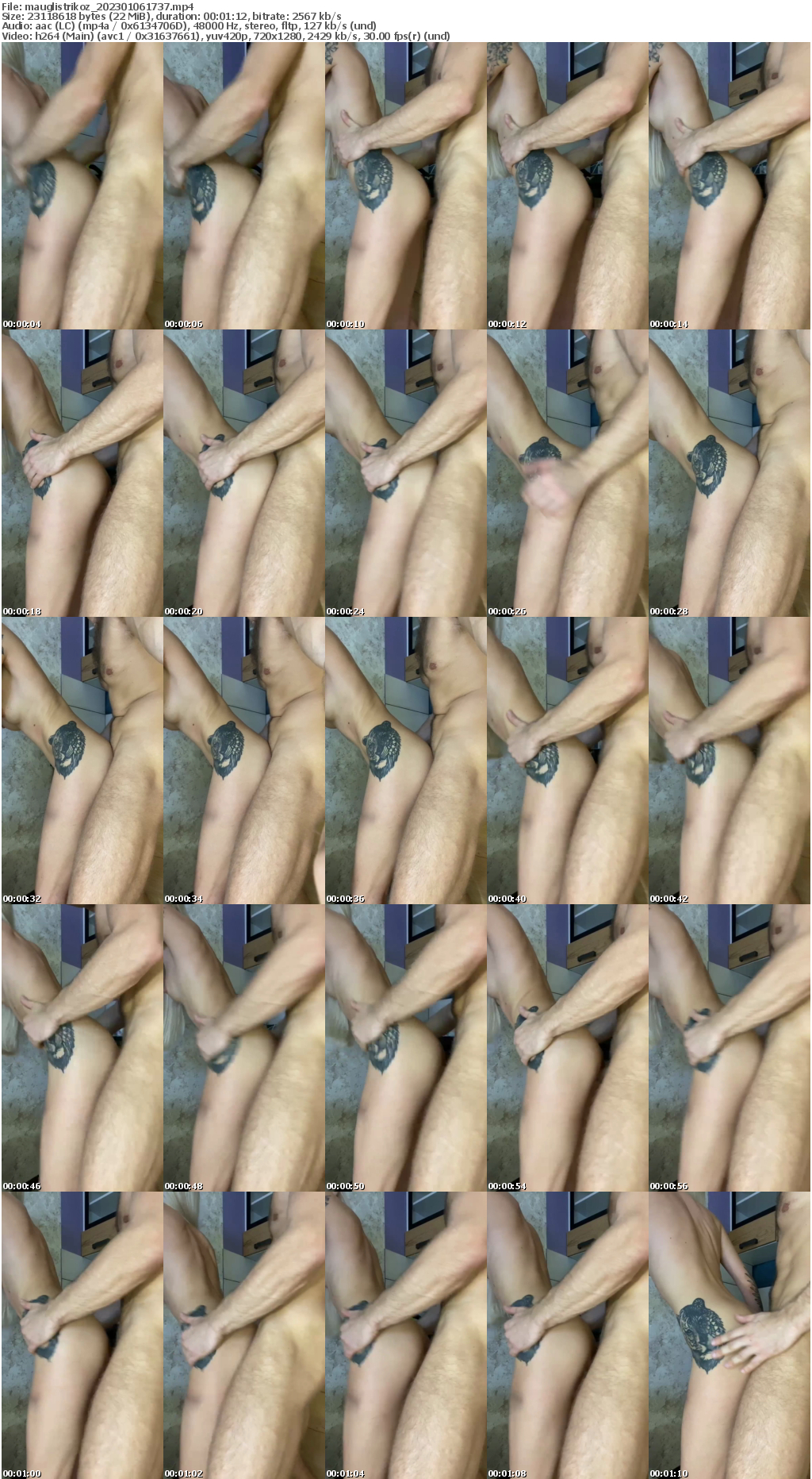 Preview thumb from mauglistrikoz on 2023-01-06 @ bongacams