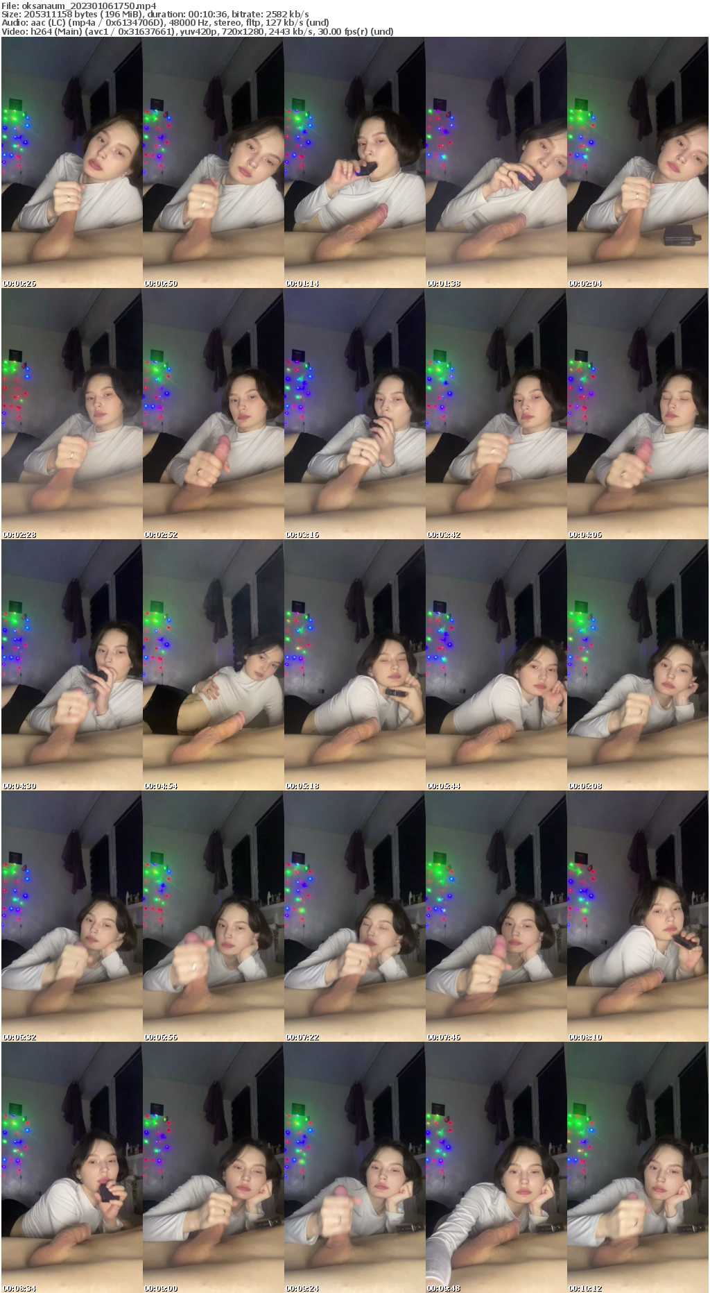 Preview thumb from oksanaum on 2023-01-06 @ bongacams