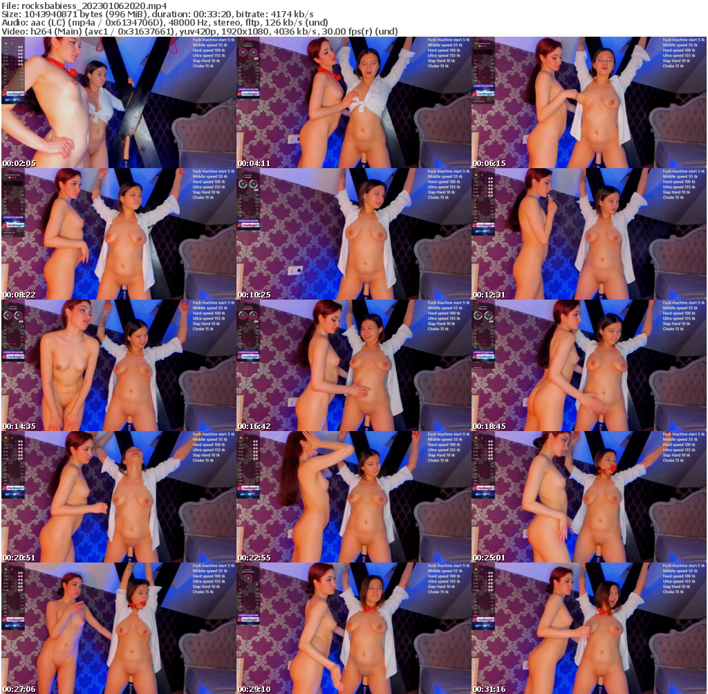 Preview thumb from rocksbabiess on 2023-01-06 @ bongacams