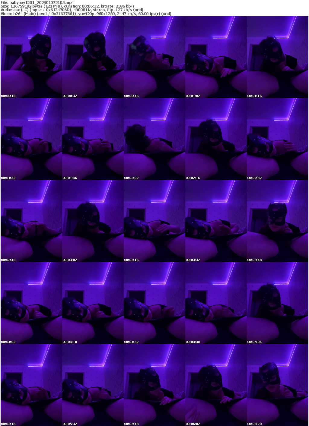 Preview thumb from babyboy1201 on 2023-01-07 @ bongacams