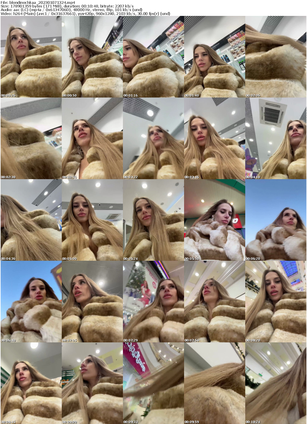 Preview thumb from blondinochkaa on 2023-01-07 @ bongacams