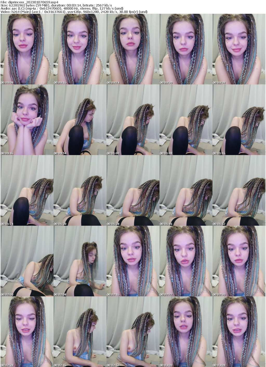 Preview thumb from diprincess on 2023-01-07 @ bongacams