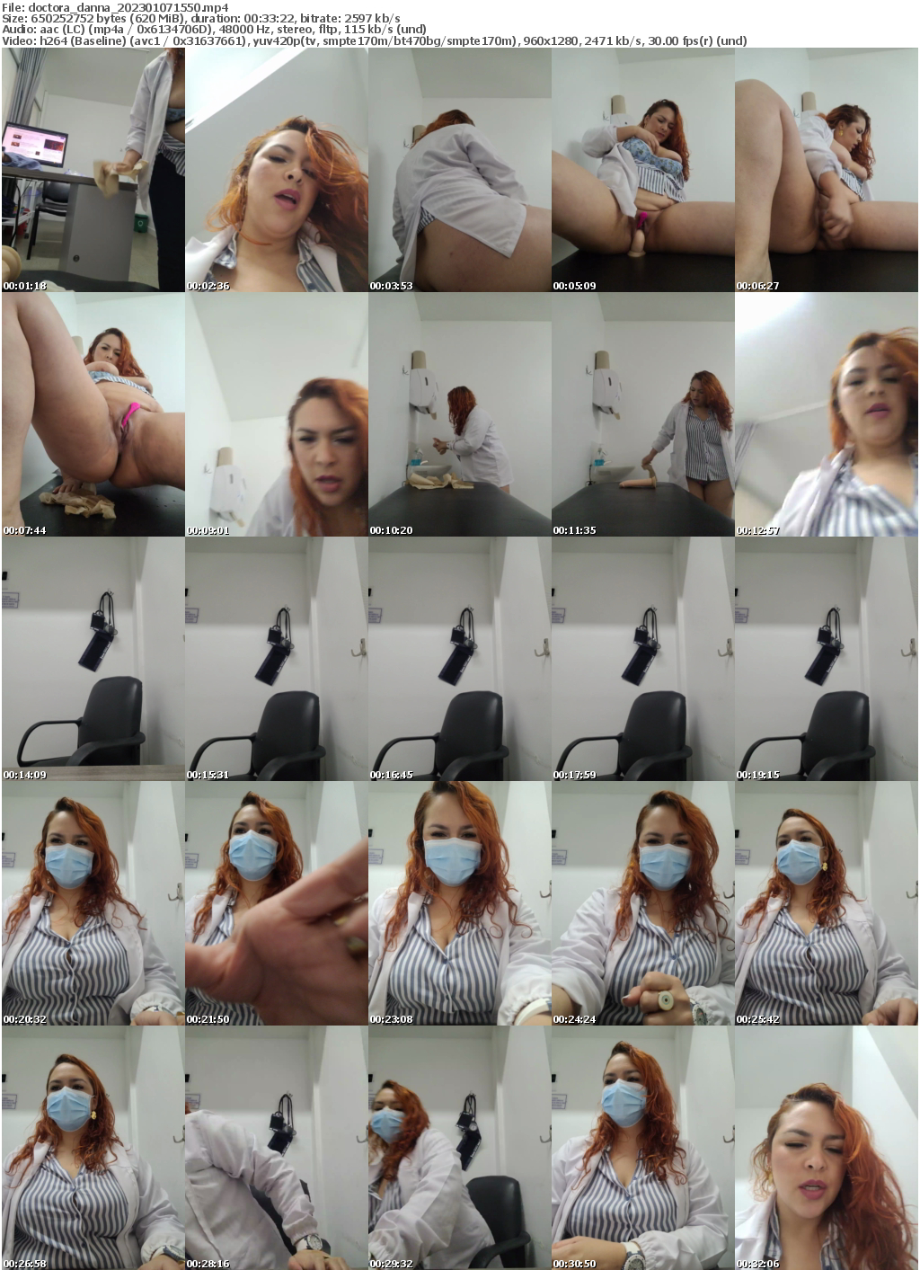 Preview thumb from doctora_danna on 2023-01-07 @ bongacams