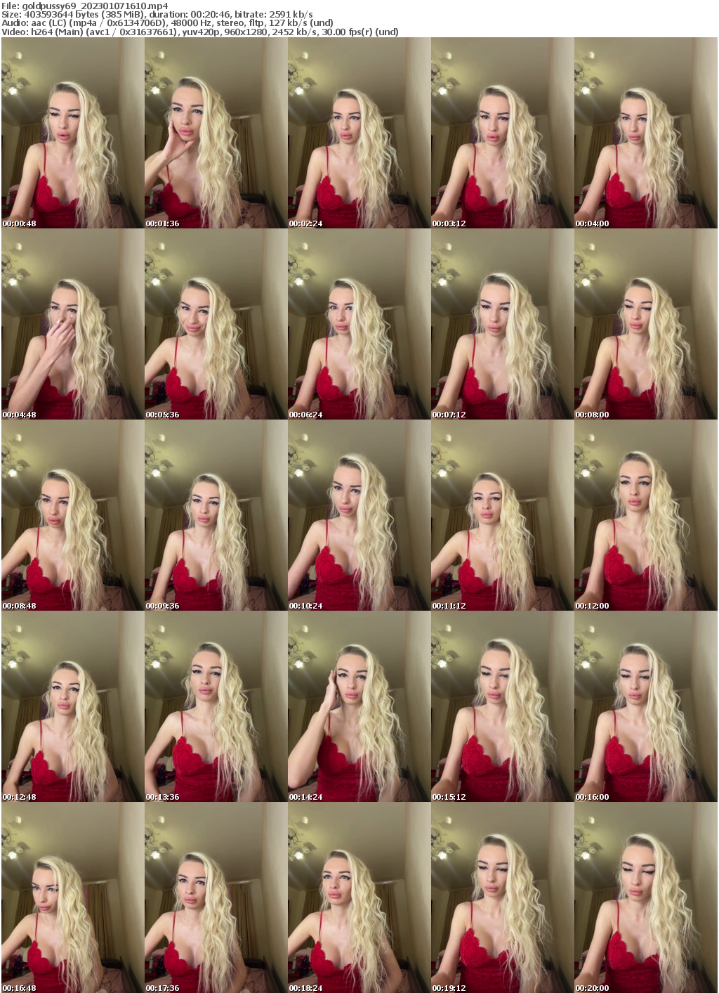 Preview thumb from goldpussy69 on 2023-01-07 @ bongacams