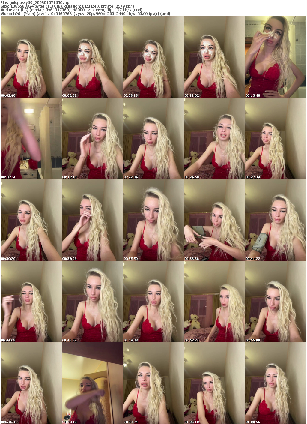 Preview thumb from goldpussy69 on 2023-01-07 @ bongacams