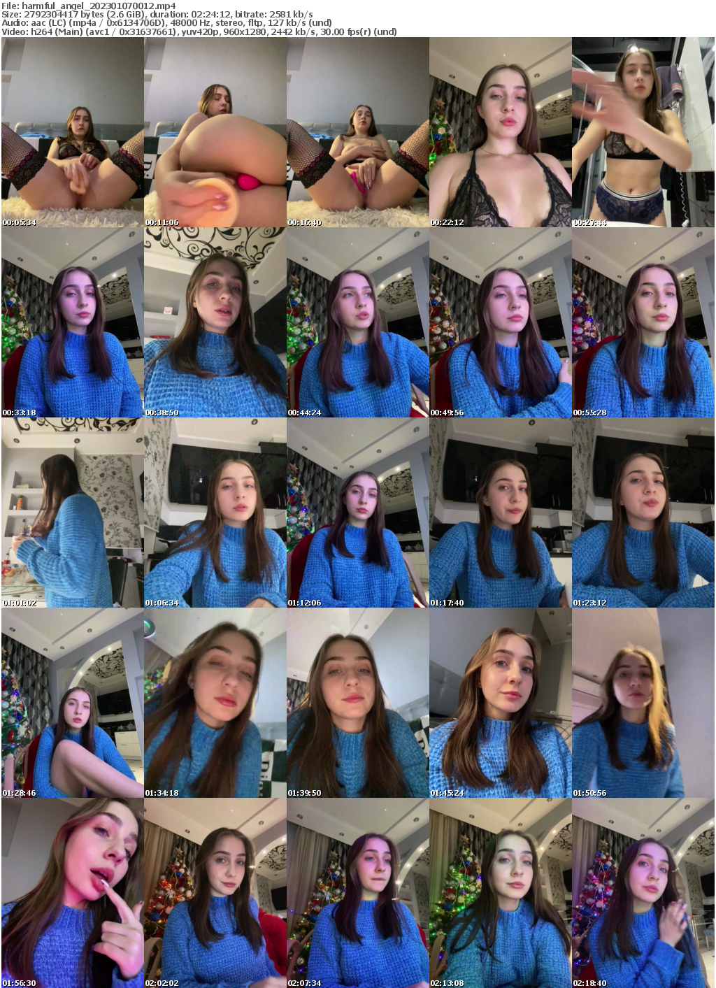 Preview thumb from harmful_angel on 2023-01-07 @ bongacams