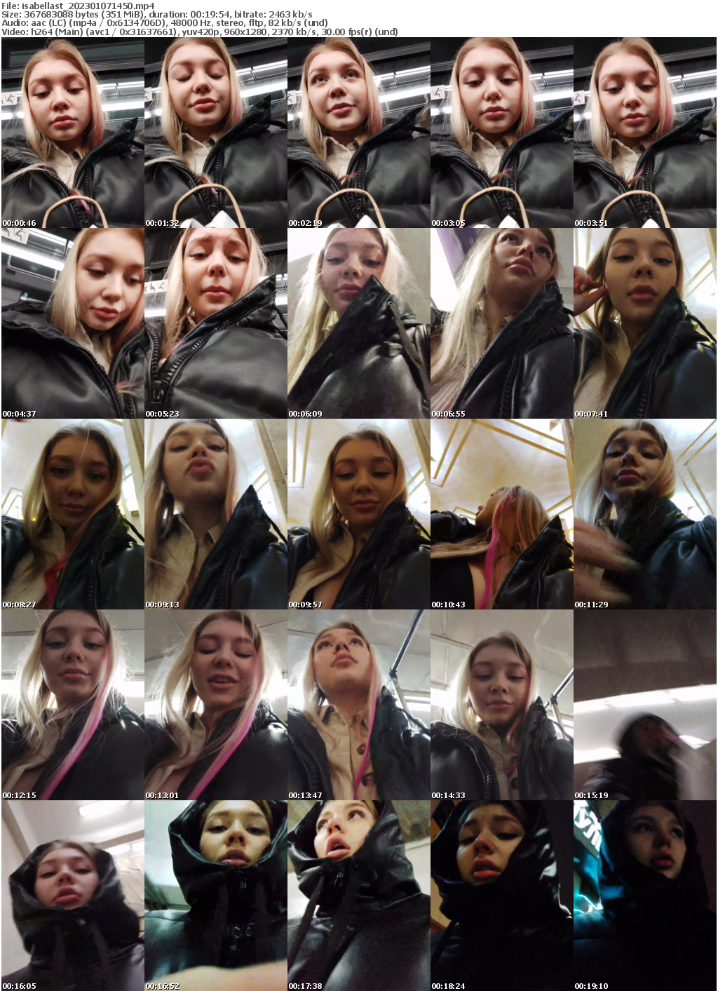 Preview thumb from isabellast on 2023-01-07 @ bongacams