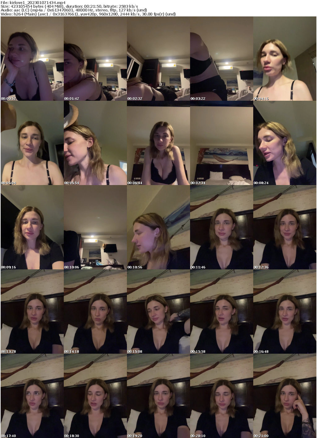 Preview thumb from kirlove1 on 2023-01-07 @ bongacams