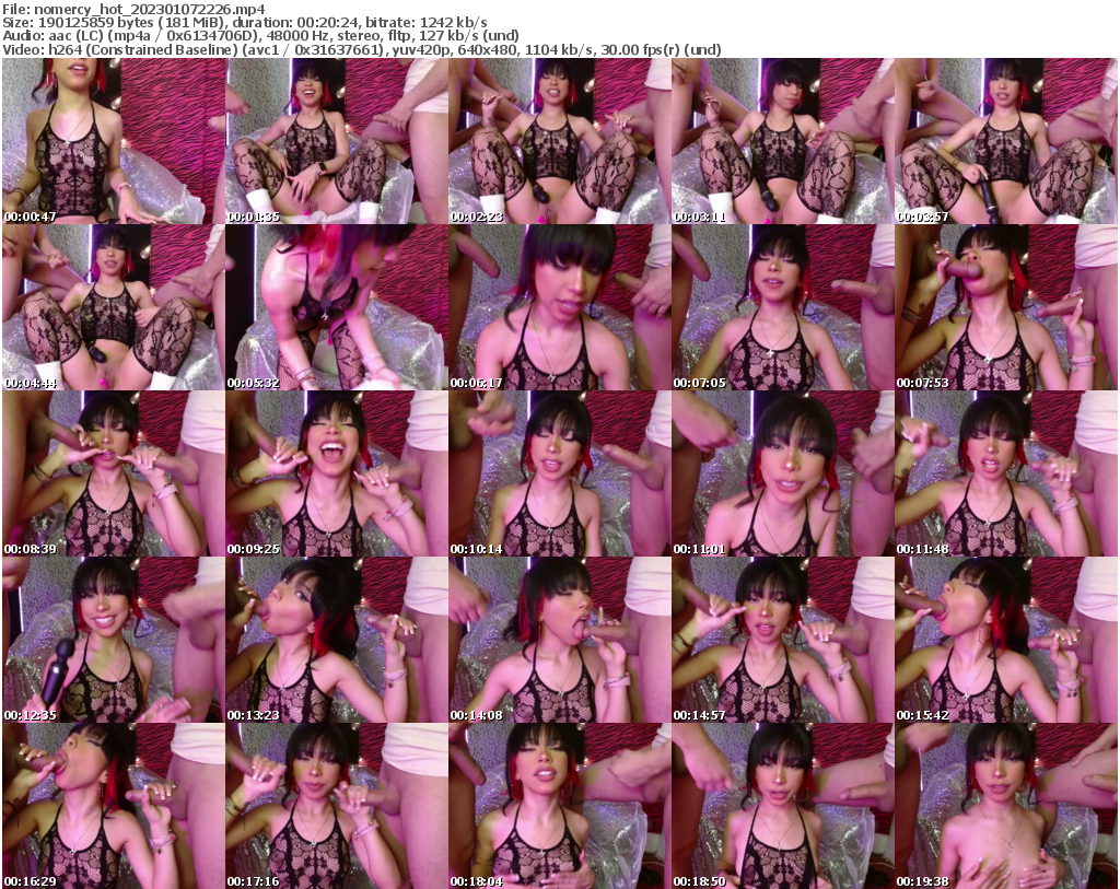 Preview thumb from nomercy_hot on 2023-01-07 @ bongacams