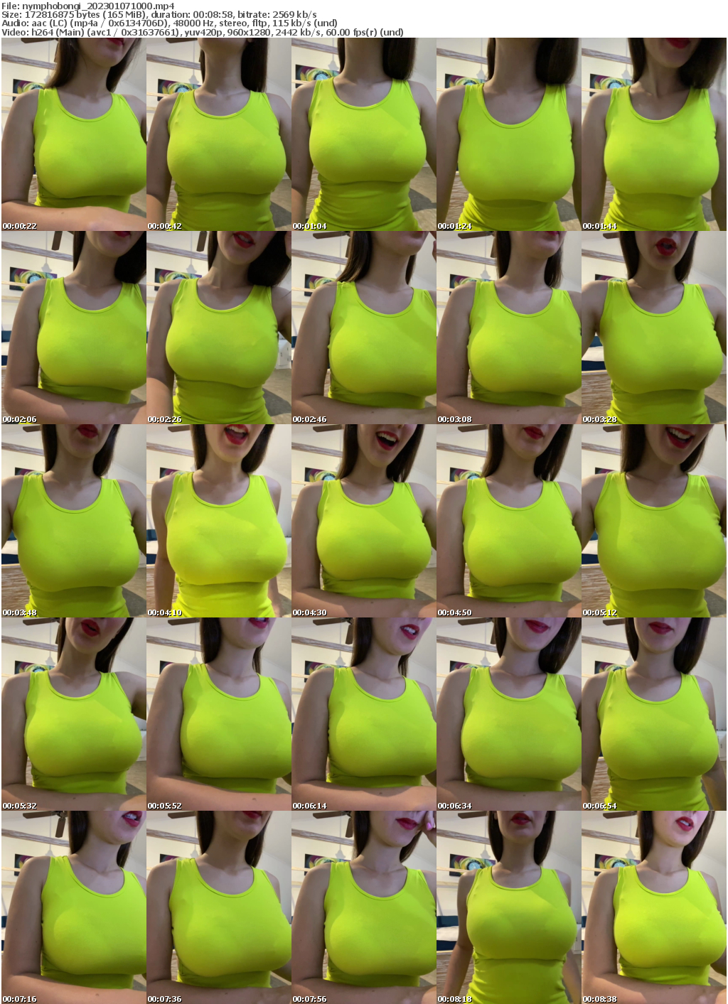 Preview thumb from nymphobongi on 2023-01-07 @ bongacams