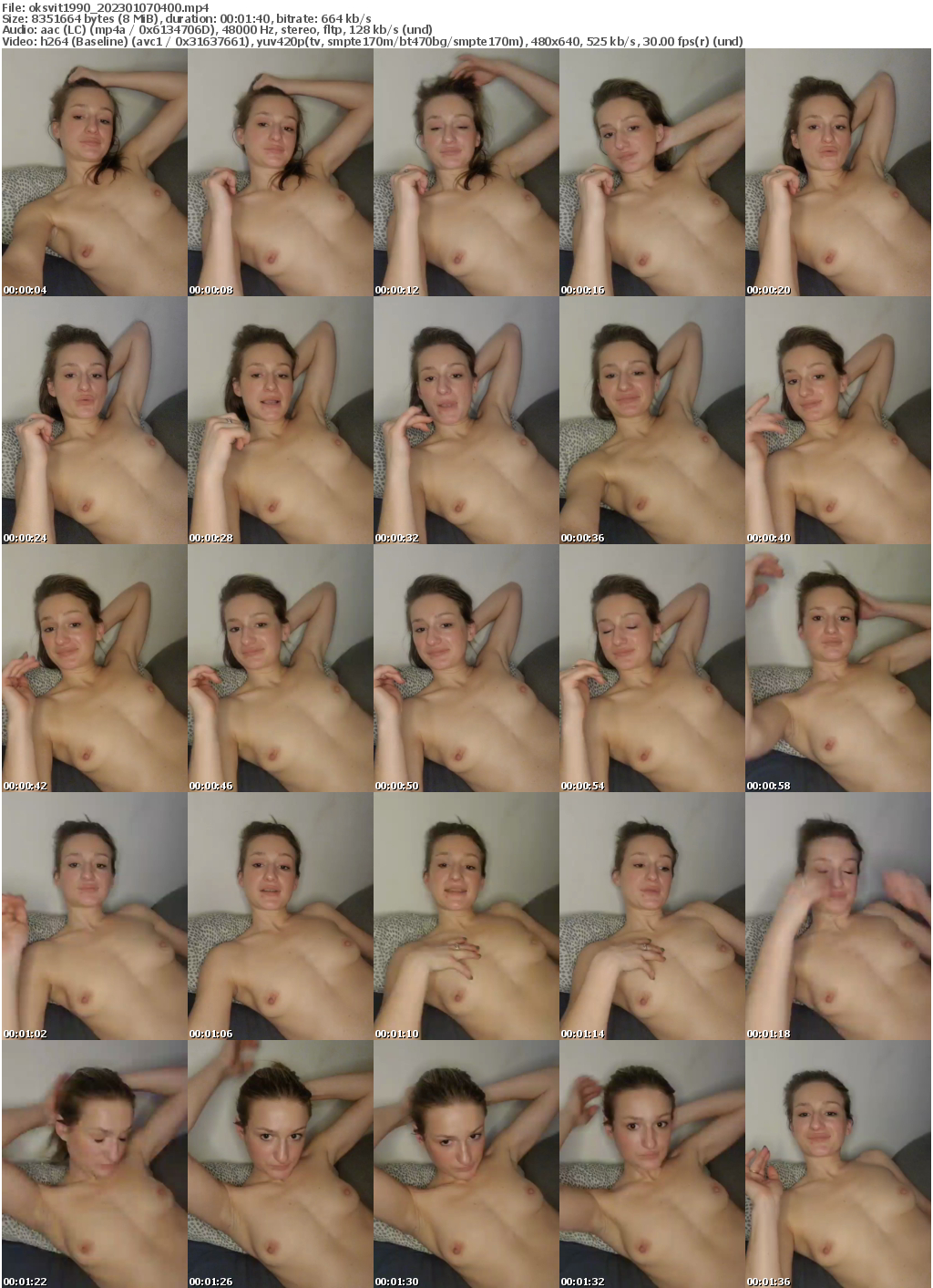 Preview thumb from oksvit1990 on 2023-01-07 @ bongacams