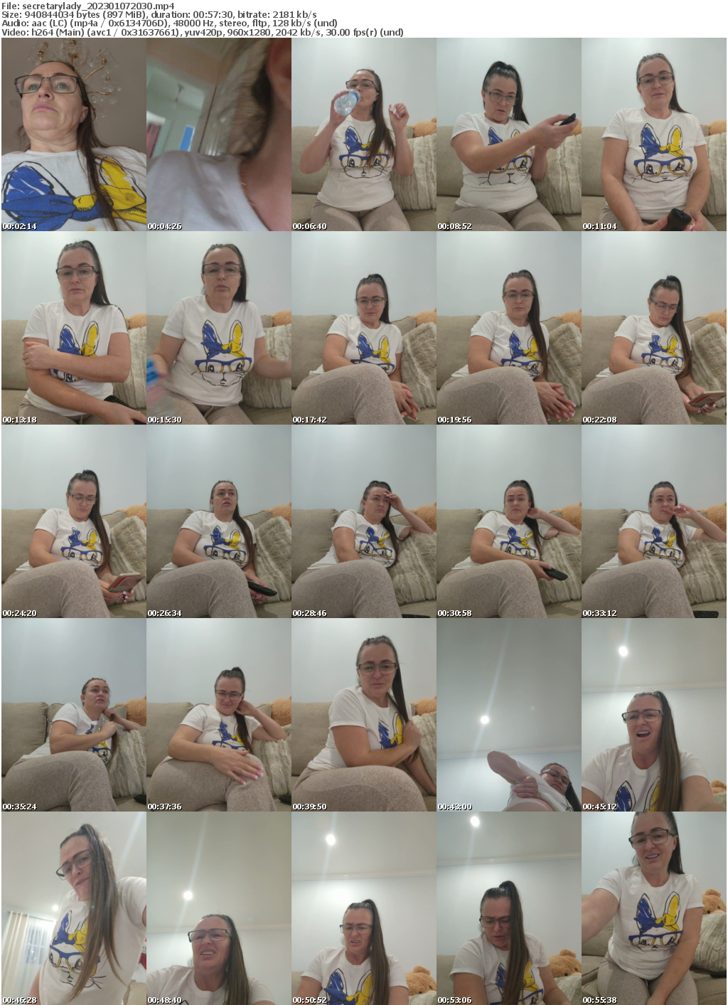 Preview thumb from secretarylady on 2023-01-07 @ bongacams