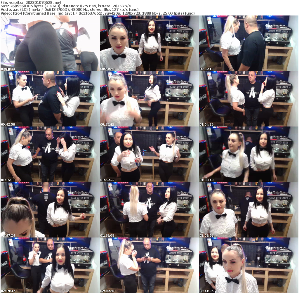 Preview thumb from vulpitza on 2023-01-07 @ bongacams