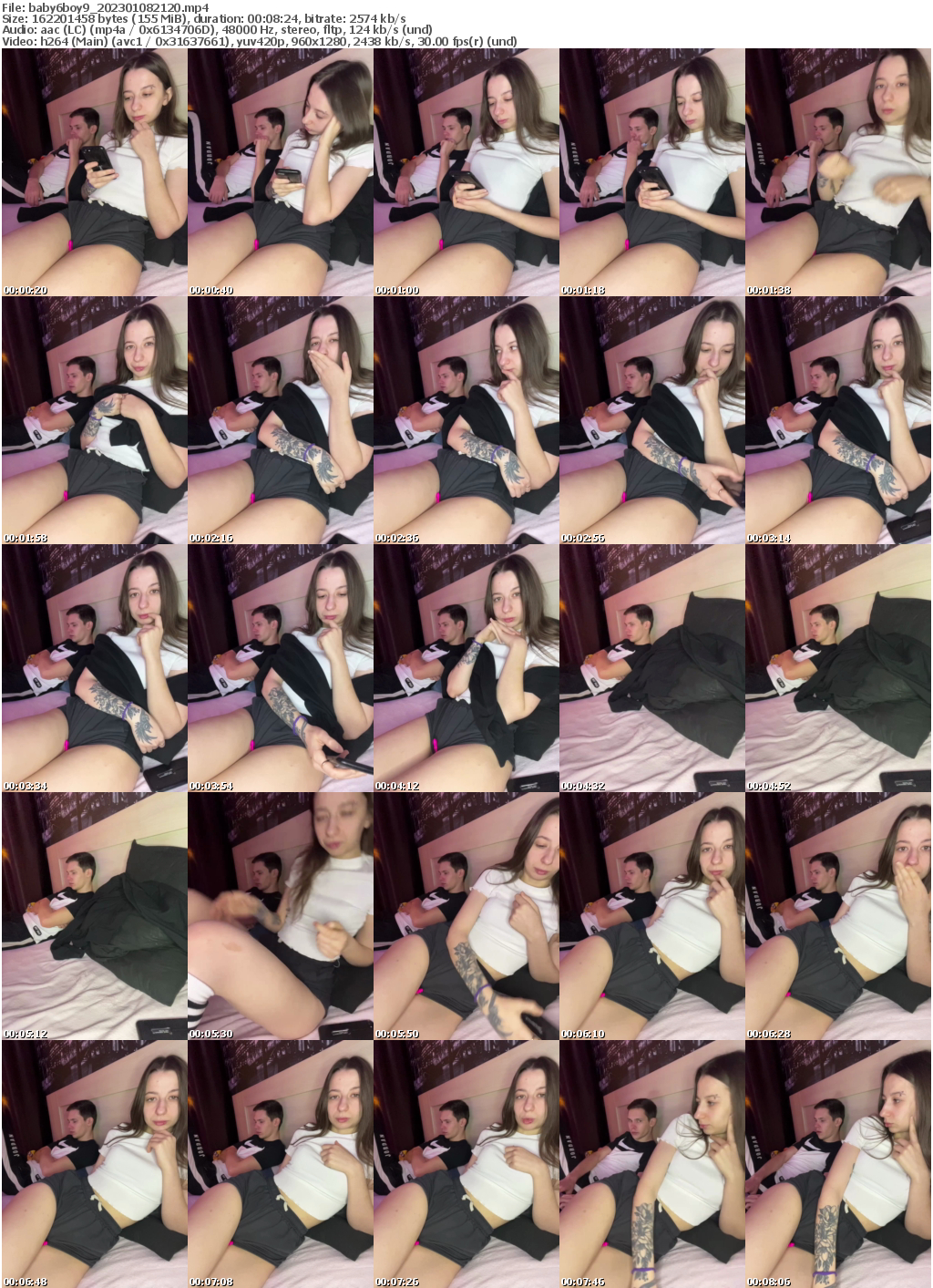 Preview thumb from baby6boy9 on 2023-01-08 @ bongacams