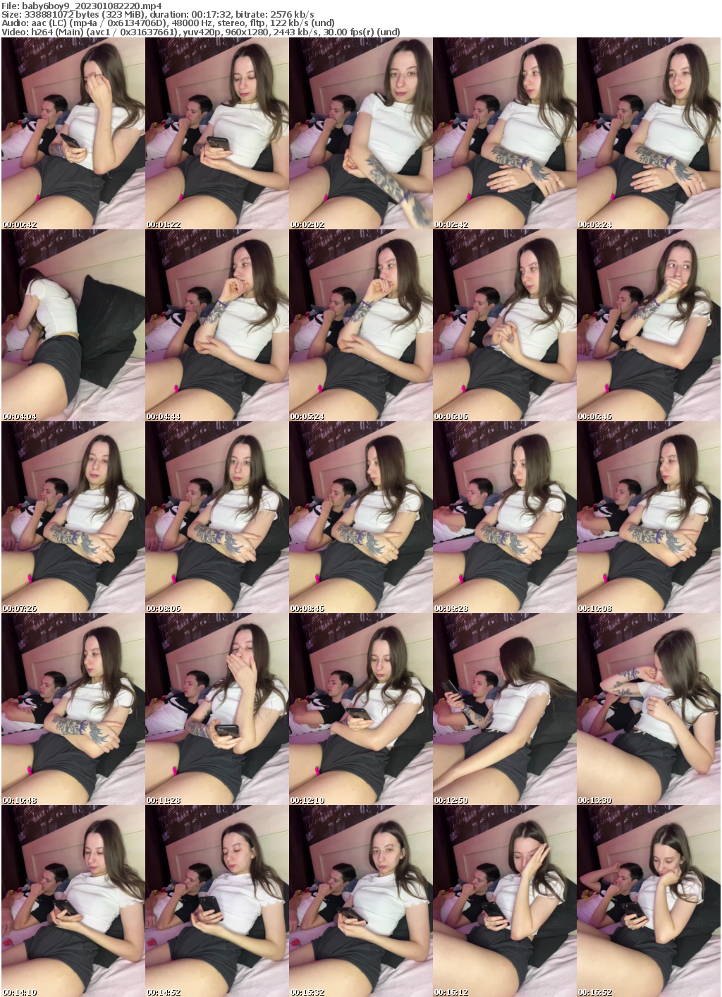 Preview thumb from baby6boy9 on 2023-01-08 @ bongacams