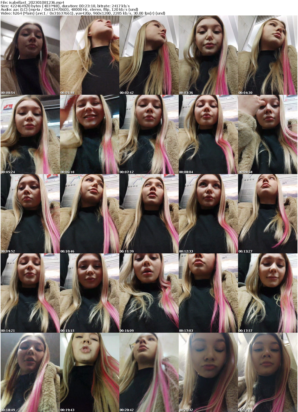 Preview thumb from isabellast on 2023-01-08 @ bongacams