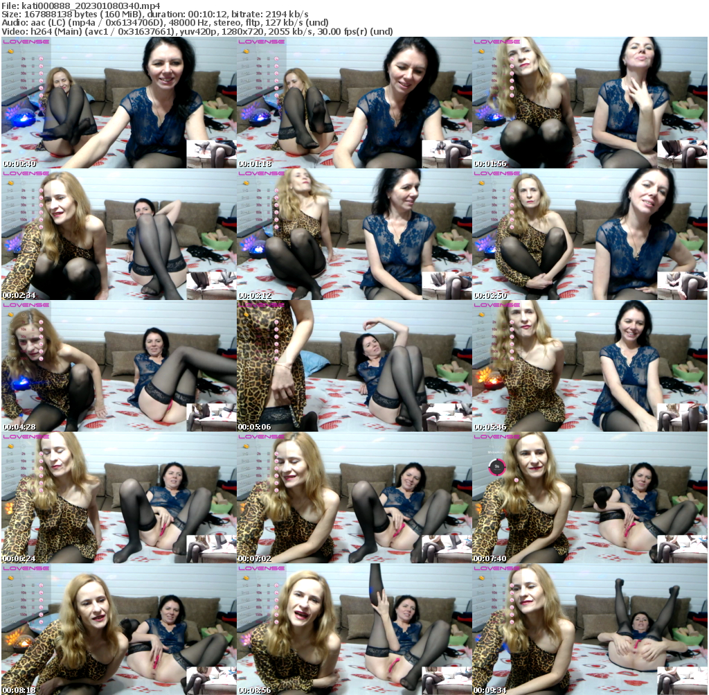 Preview thumb from kati000888 on 2023-01-08 @ bongacams