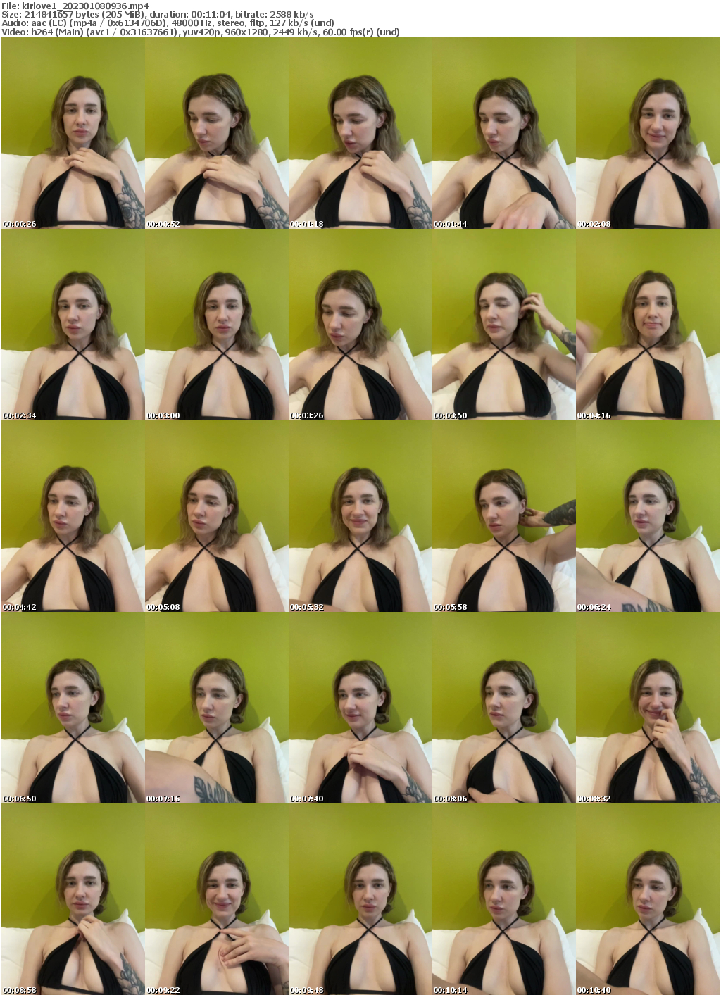 Preview thumb from kirlove1 on 2023-01-08 @ bongacams