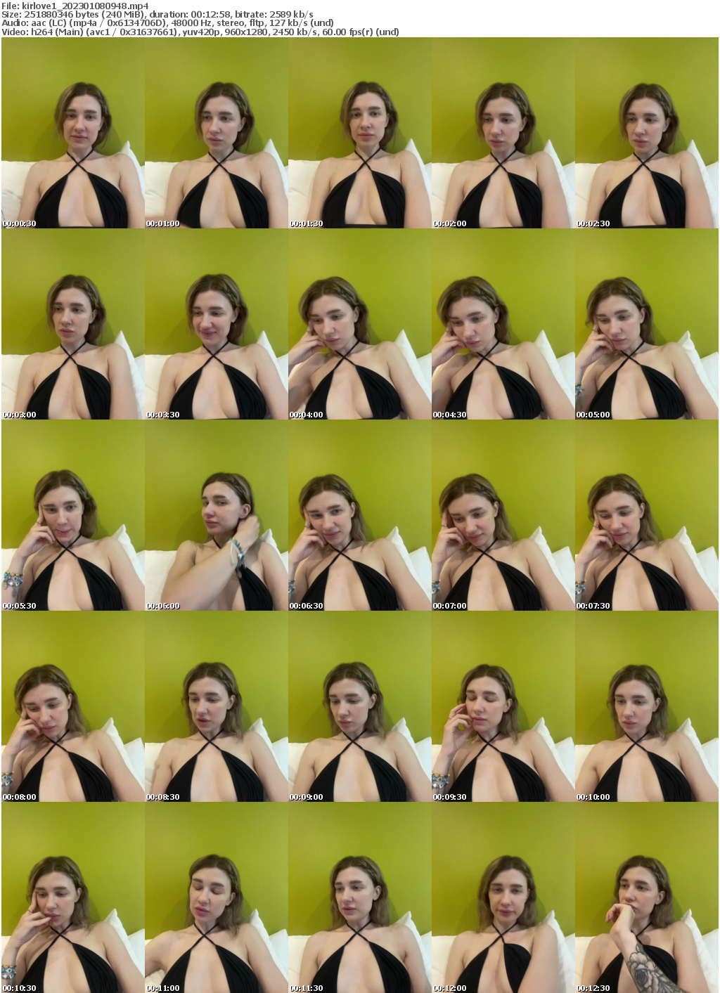 Preview thumb from kirlove1 on 2023-01-08 @ bongacams