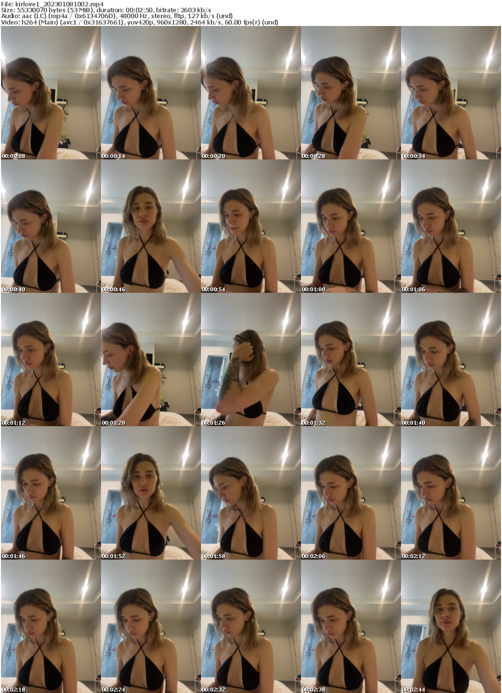 Preview thumb from kirlove1 on 2023-01-08 @ bongacams