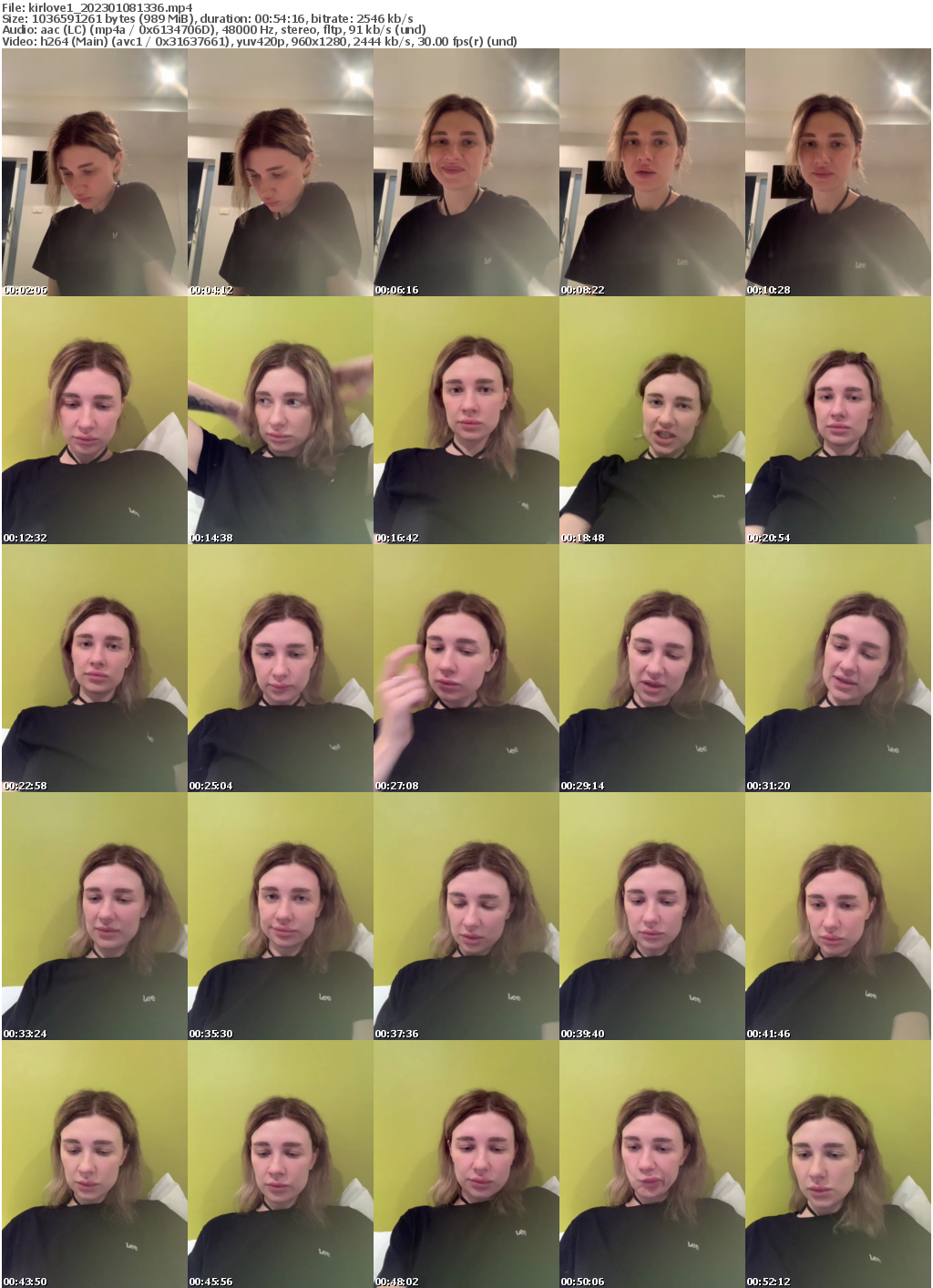 Preview thumb from kirlove1 on 2023-01-08 @ bongacams