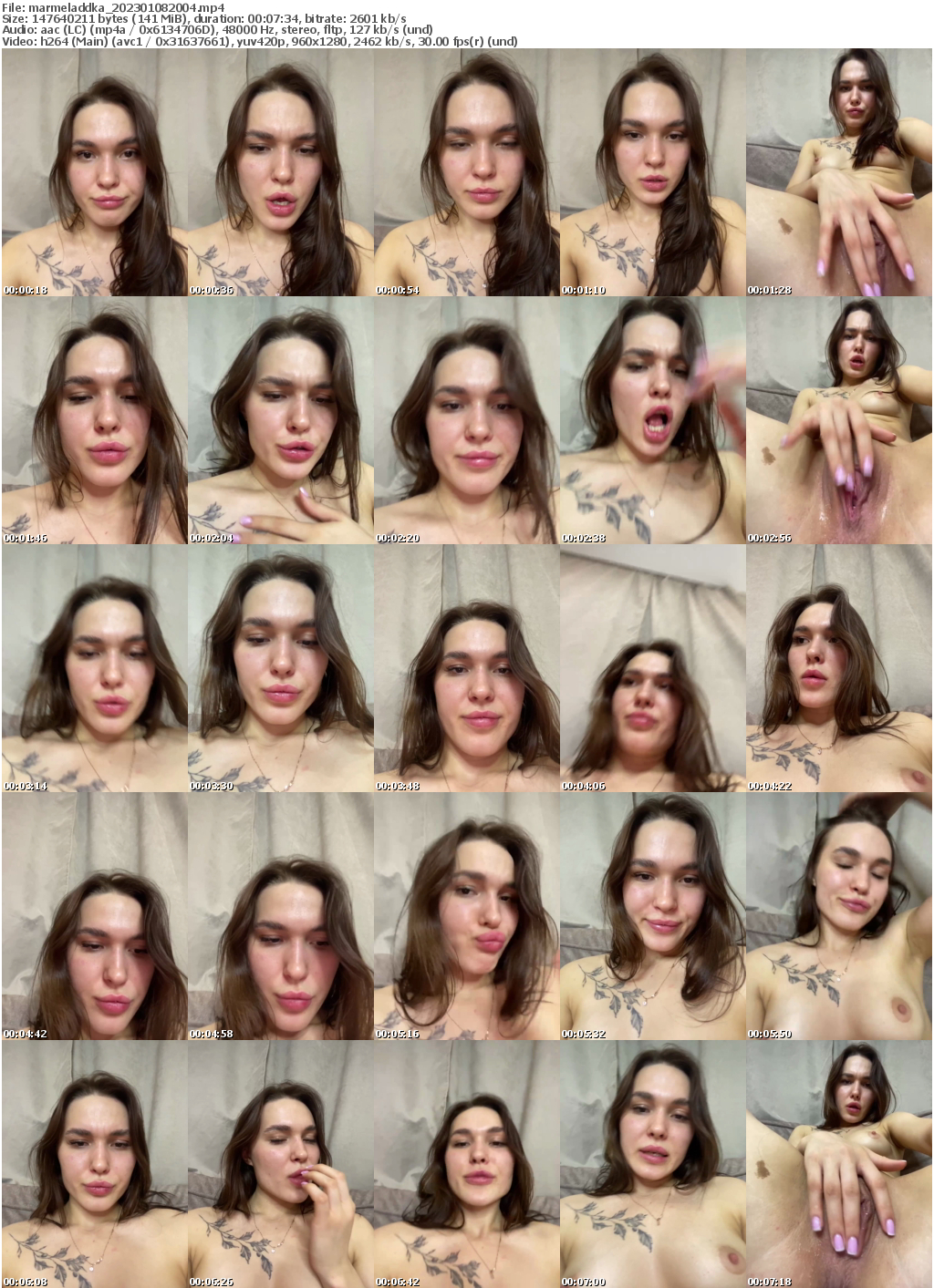 Preview thumb from marmeladdka on 2023-01-08 @ bongacams