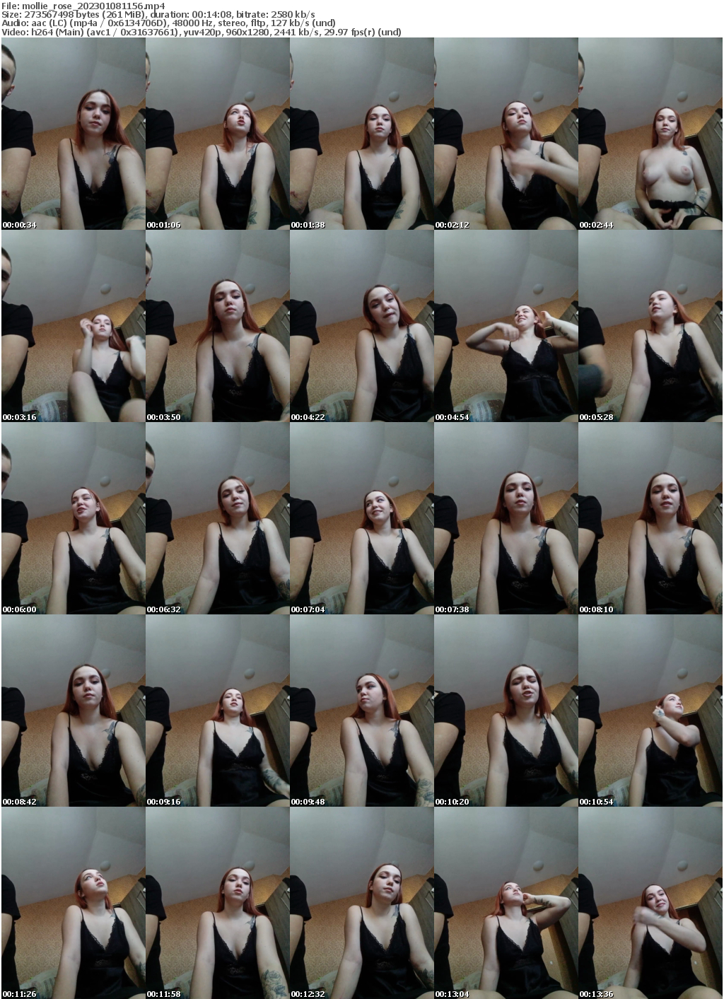 Preview thumb from mollie_rose on 2023-01-08 @ bongacams