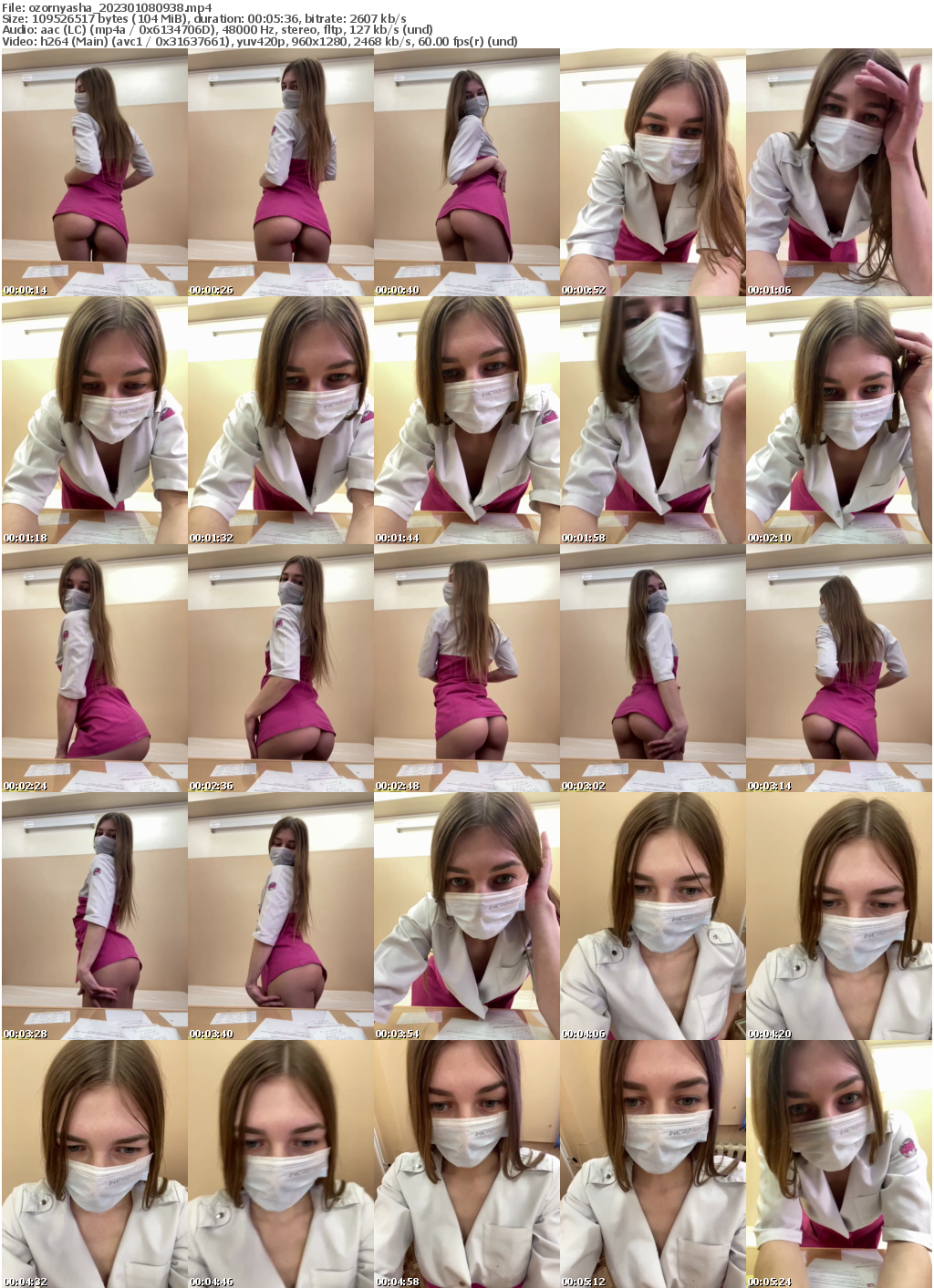 Preview thumb from ozornyasha on 2023-01-08 @ bongacams