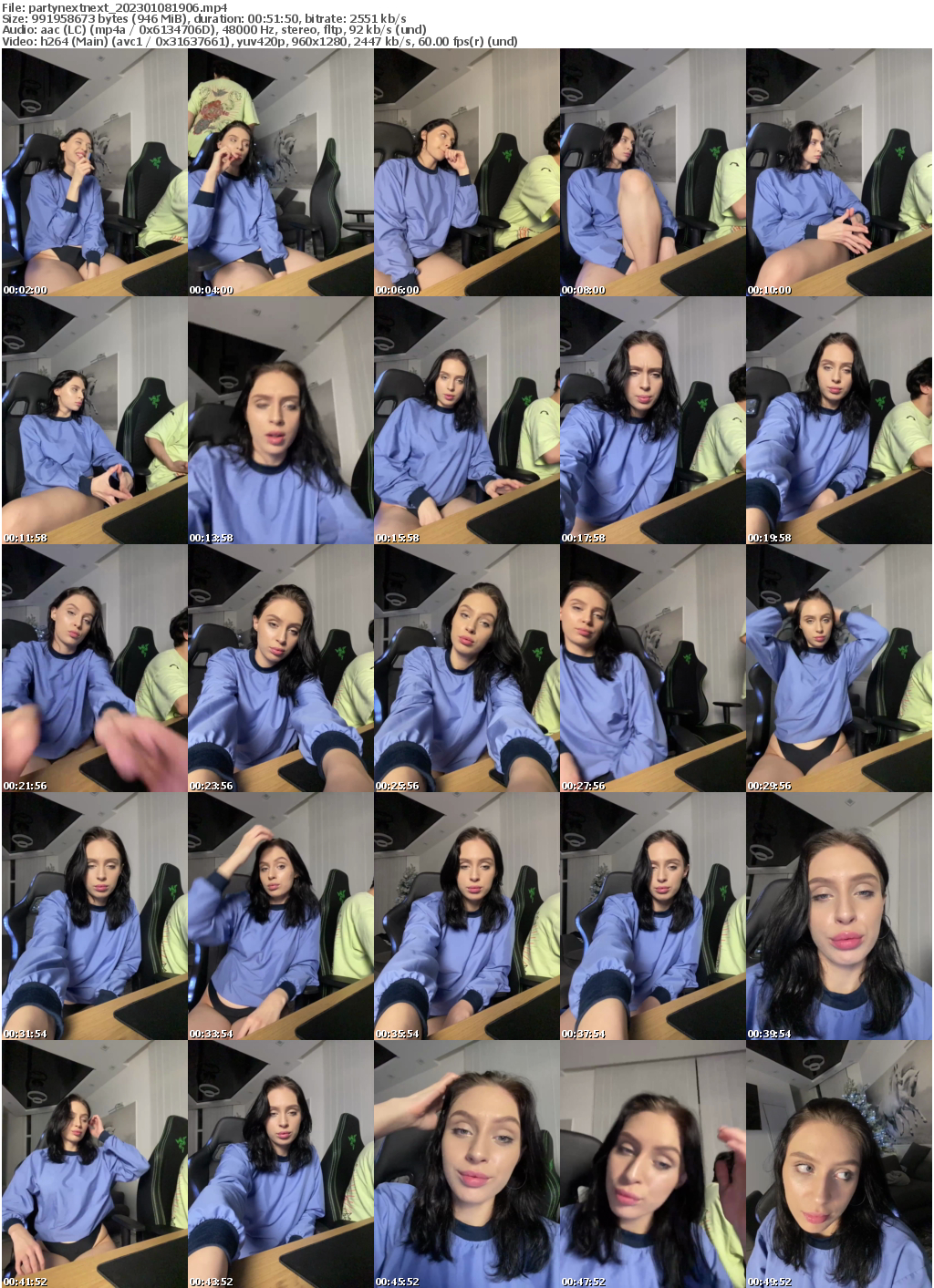 Preview thumb from partynextnext on 2023-01-08 @ bongacams