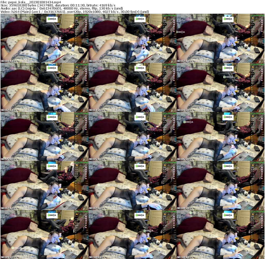 Preview thumb from pepsi_kola_ on 2023-01-08 @ bongacams