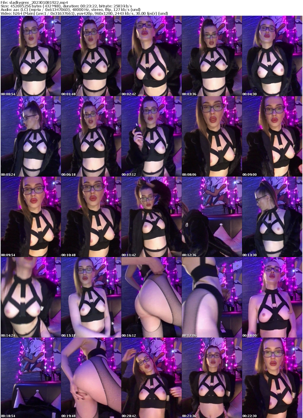 Preview thumb from sladkygrex on 2023-01-08 @ bongacams