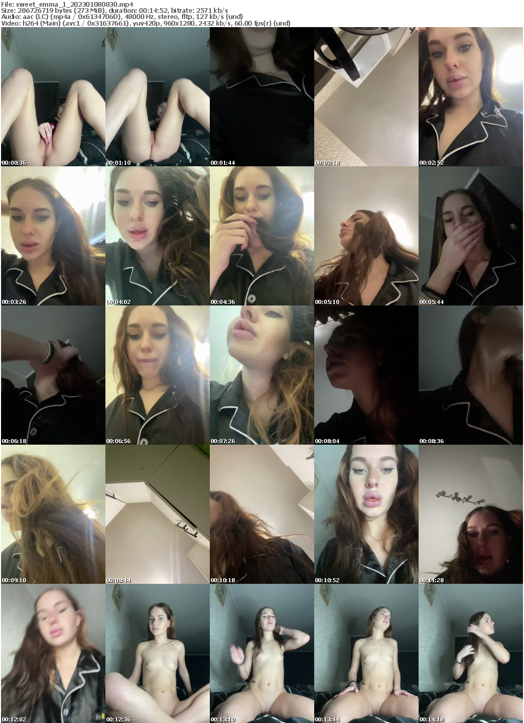 Preview thumb from sweet_emma_1 on 2023-01-08 @ bongacams