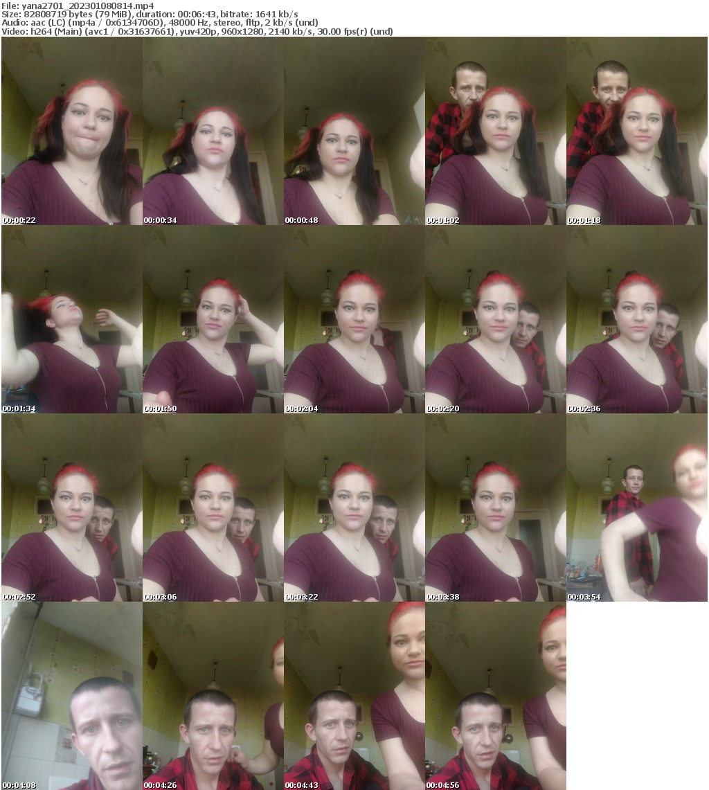 Preview thumb from yana2701 on 2023-01-08 @ bongacams