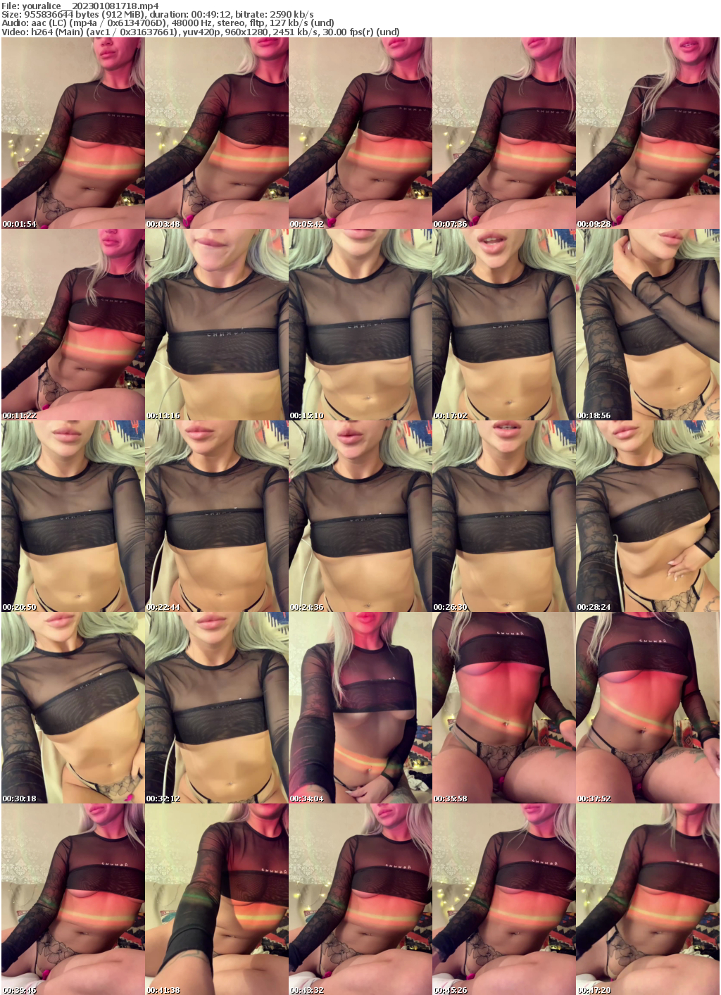 Preview thumb from youralice_ on 2023-01-08 @ bongacams