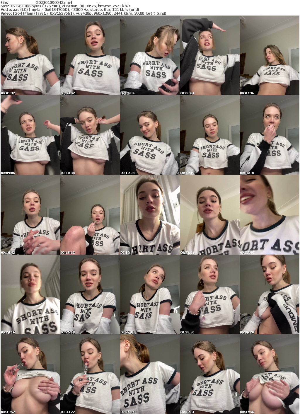 Preview thumb from ___________ on 2023-01-09 @ bongacams