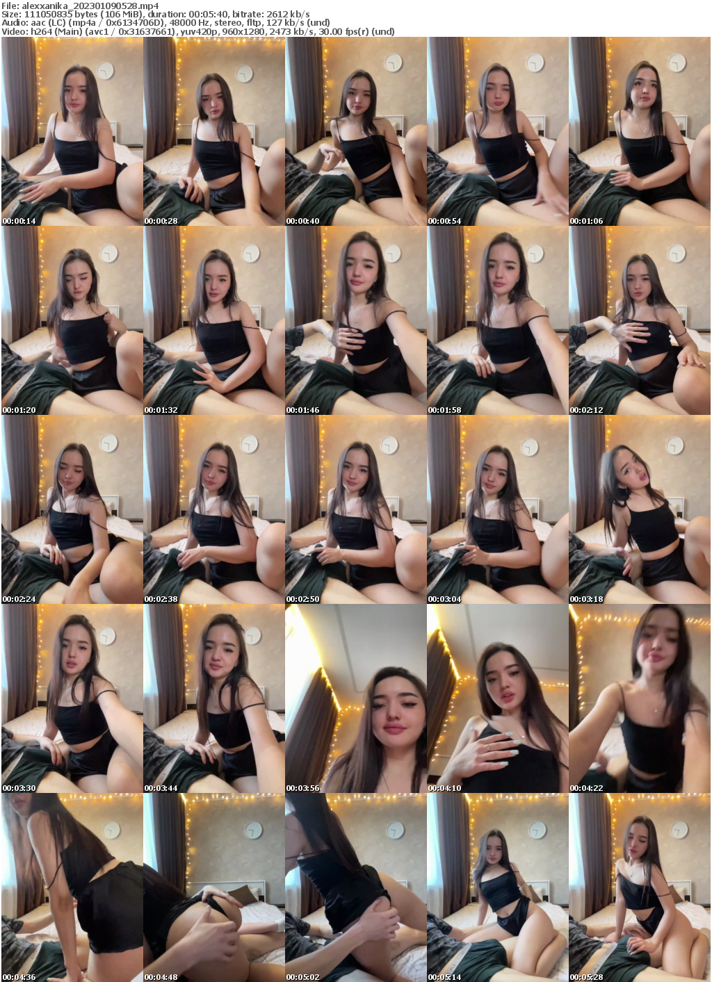 Preview thumb from alexxanika on 2023-01-09 @ bongacams