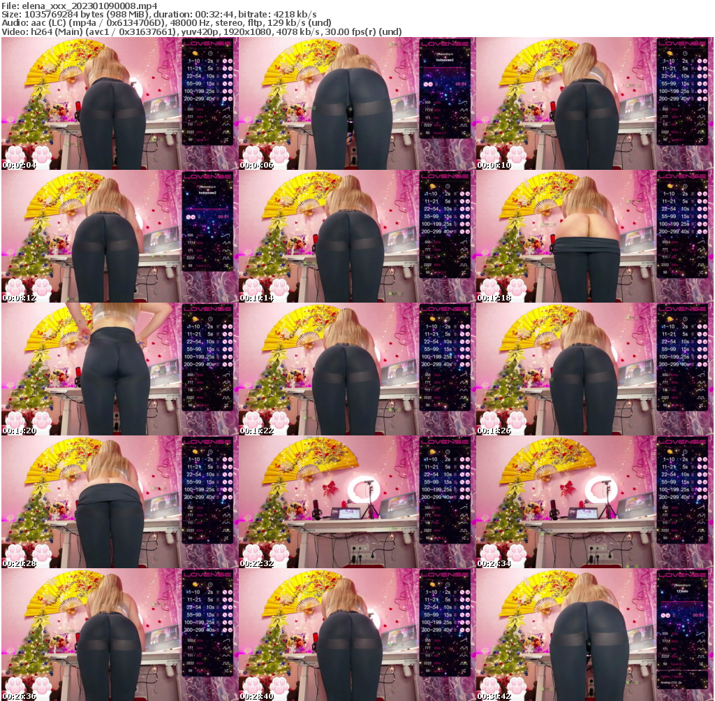 Preview thumb from elena_xxx on 2023-01-09 @ bongacams