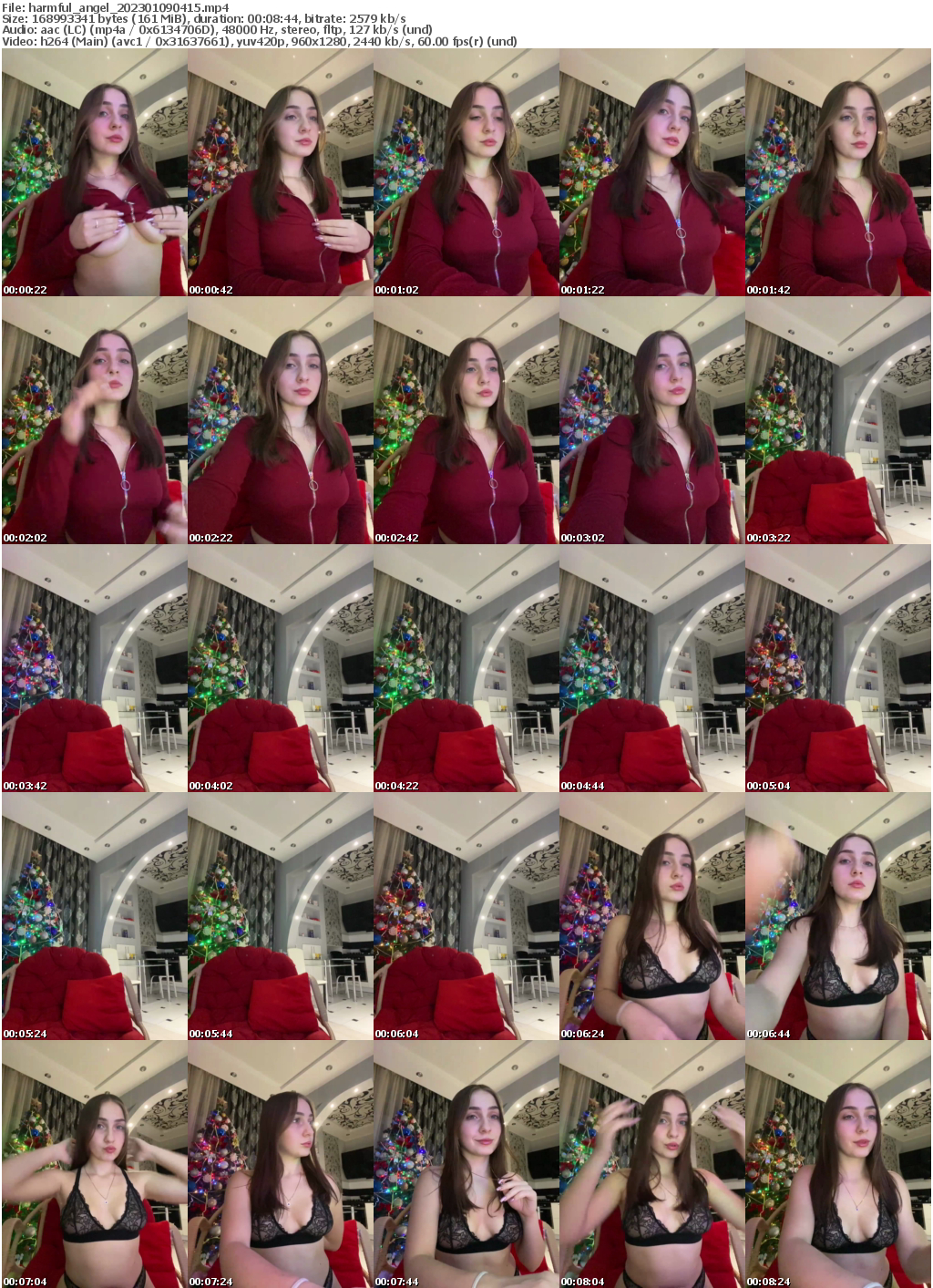 Preview thumb from harmful_angel on 2023-01-09 @ bongacams