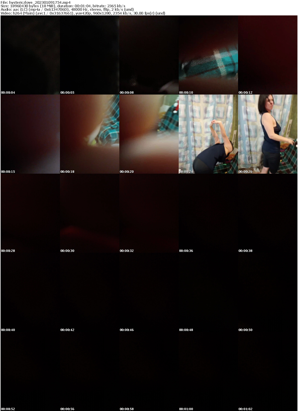 Preview thumb from hystericzlove on 2023-01-09 @ bongacams