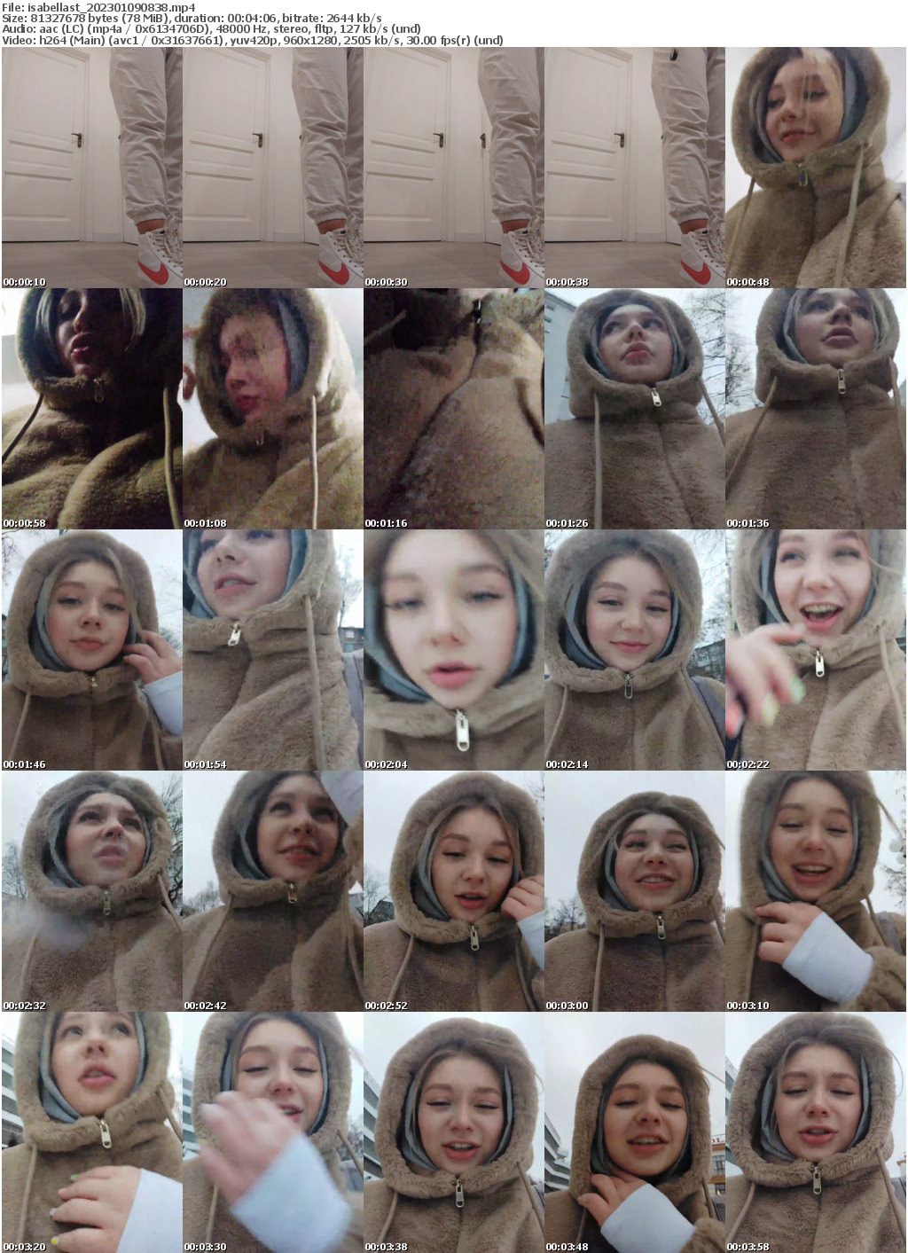 Preview thumb from isabellast on 2023-01-09 @ bongacams