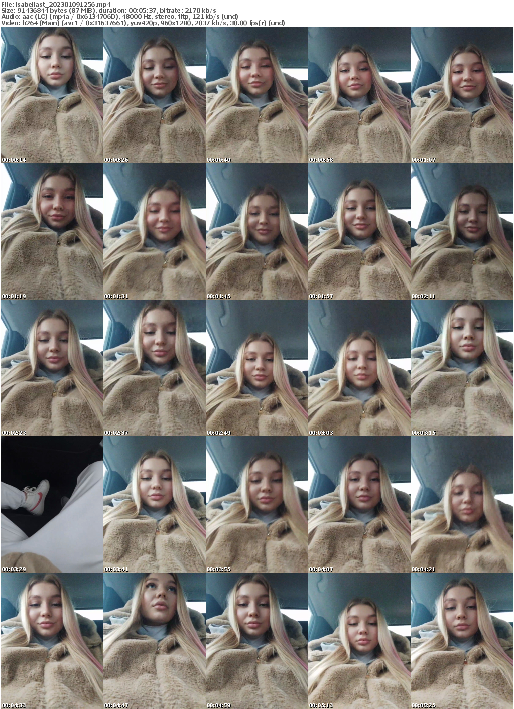 Preview thumb from isabellast on 2023-01-09 @ bongacams