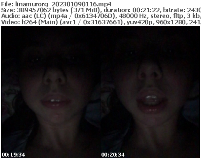 Preview thumb from linamurorg on 2023-01-09 @ bongacams