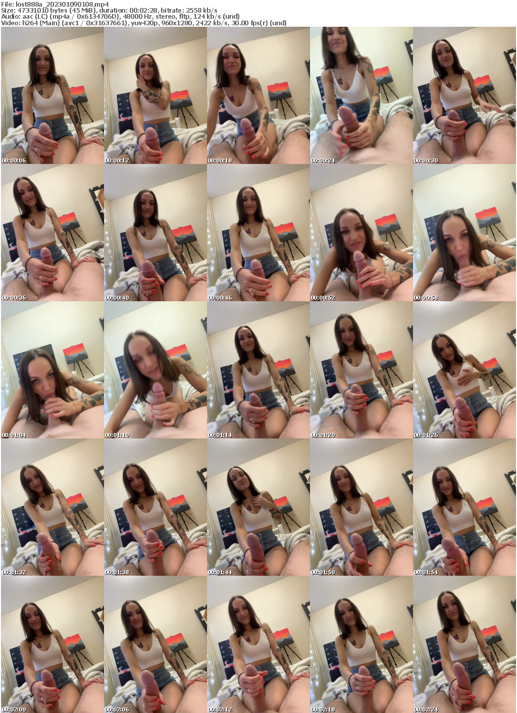 Preview thumb from lost888a on 2023-01-09 @ bongacams