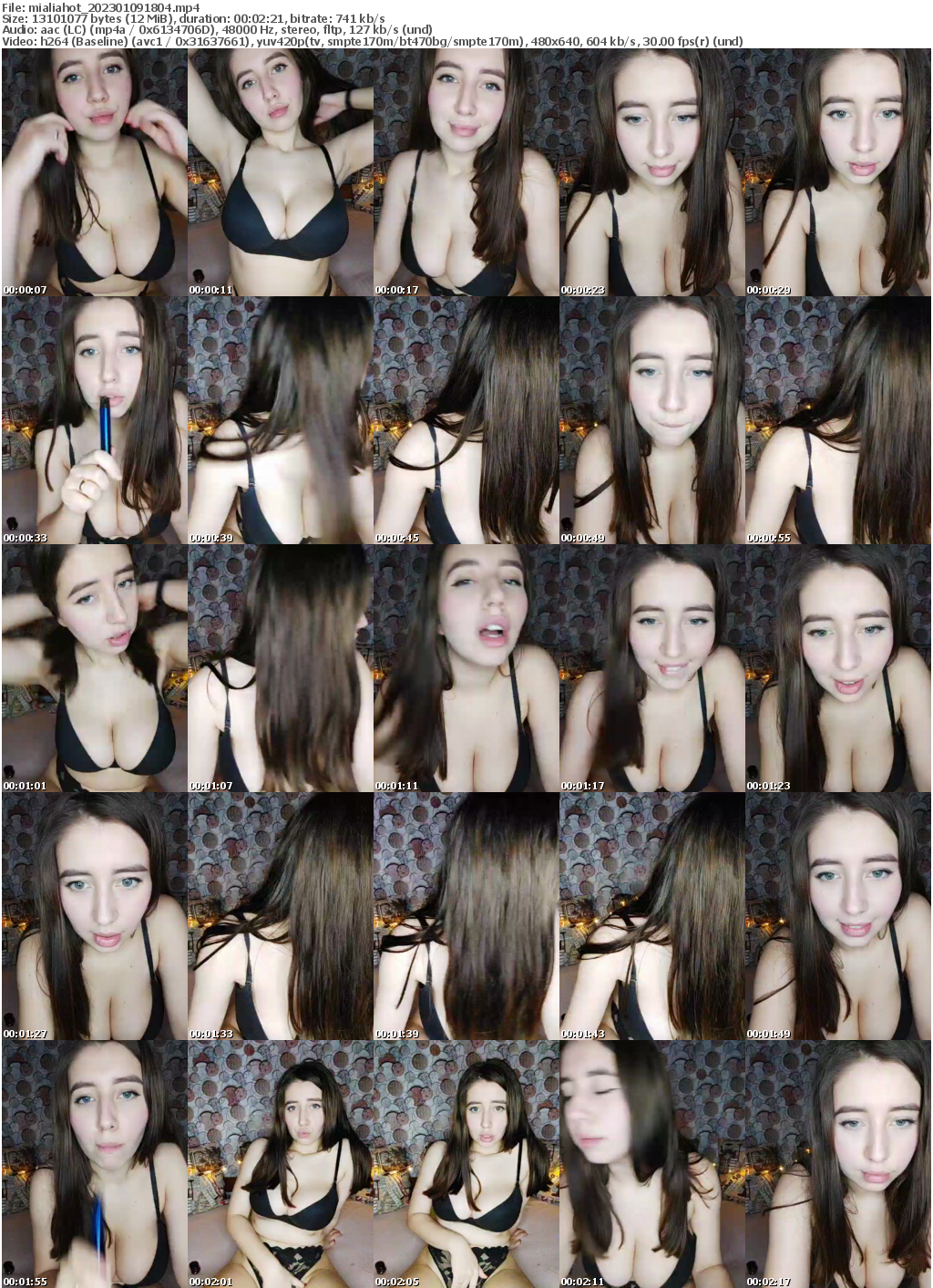 Preview thumb from mialiahot on 2023-01-09 @ bongacams