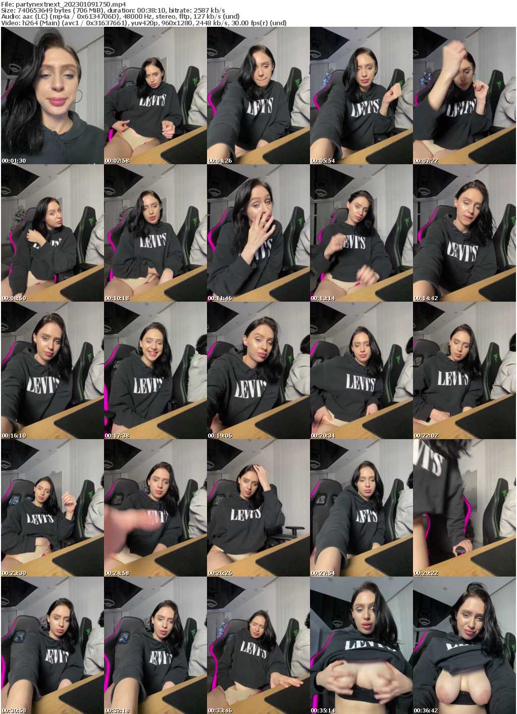 Preview thumb from partynextnext on 2023-01-09 @ bongacams