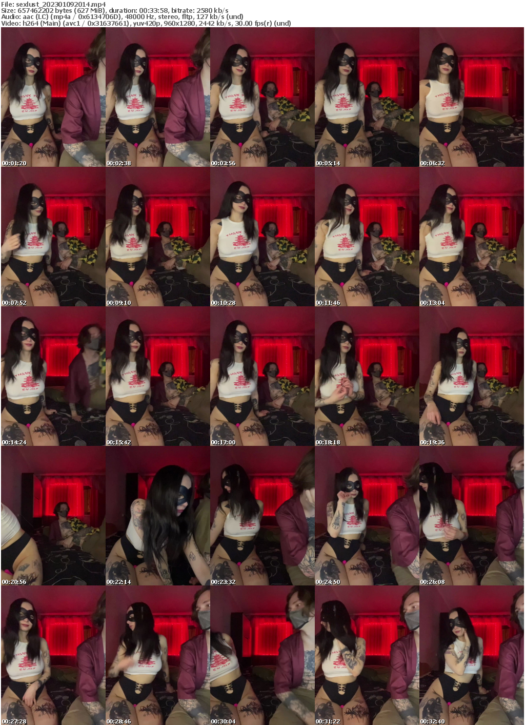 Preview thumb from sexlust on 2023-01-09 @ bongacams