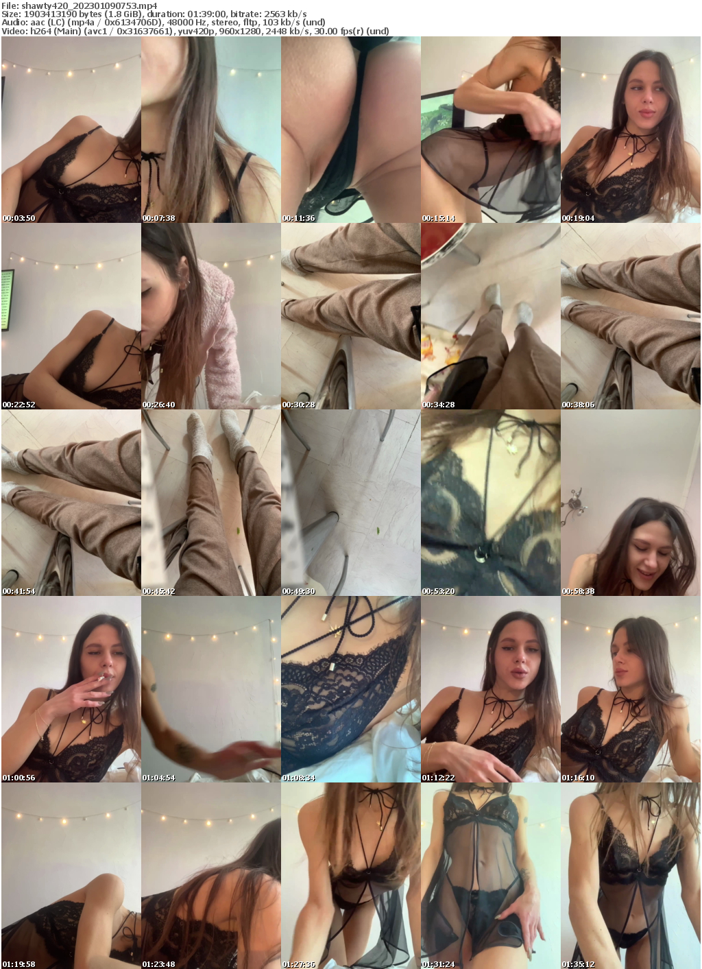 Preview thumb from shawty420 on 2023-01-09 @ bongacams